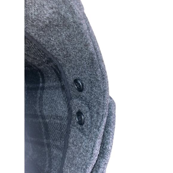 Uniqlo Duffle Coat, Toggle Coat, Mid length, Grey, Wool Blend, S, Small - Picture 6 of 10